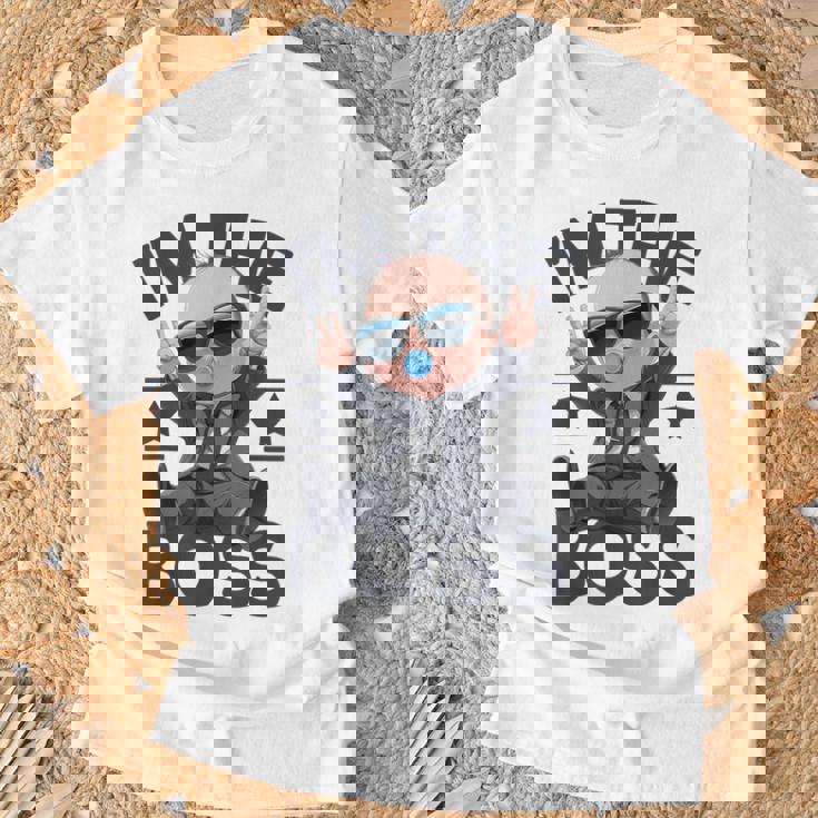 Baby Boss I'm The Boss レトロ Like A Boss キッズ Tシャツ 高齢者への贈り物