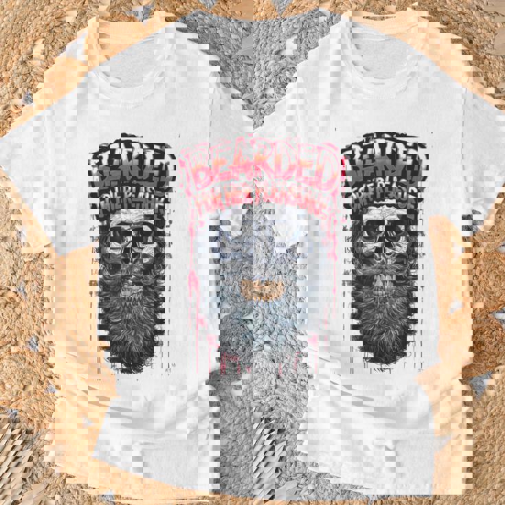 メンズ Bearded For Her Pleasure Beard Lover メンズ Tシャツ 高齢者への贈り物