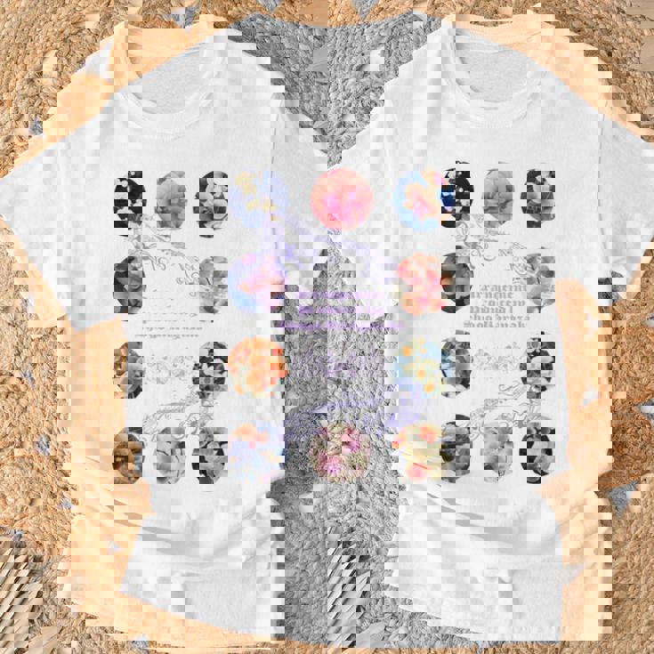 Beauty Flower（10） 長袖tシャツ Tシャツ 高齢者への贈り物