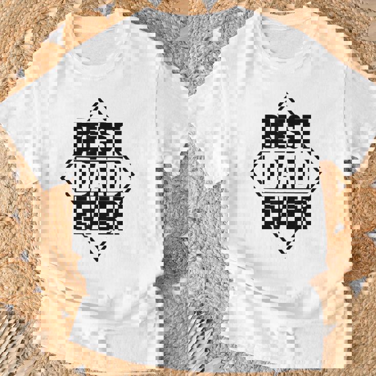 Best Dad Ever 父の日 ファニー 夫 パパ メンズ パパ Tシャツ 高齢者への贈り物