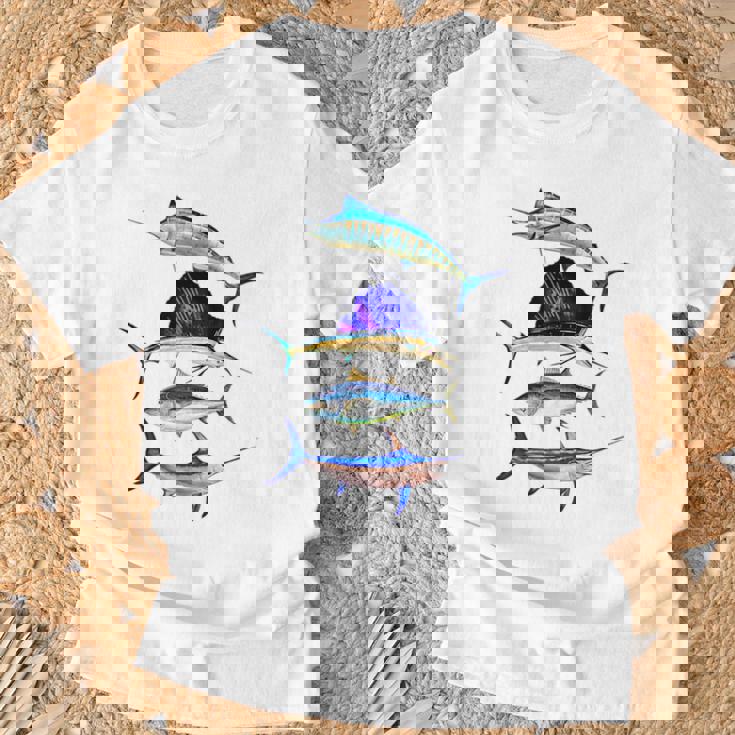 Big Deepea スポーツフィッシュ カジキ 太刀魚 カジキ マグロ Tシャツ 高齢者への贈り物