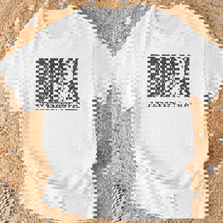 Bmxビンテージバイクファンの贈り物少年少女自転車bmx Tシャツ 高齢者への贈り物