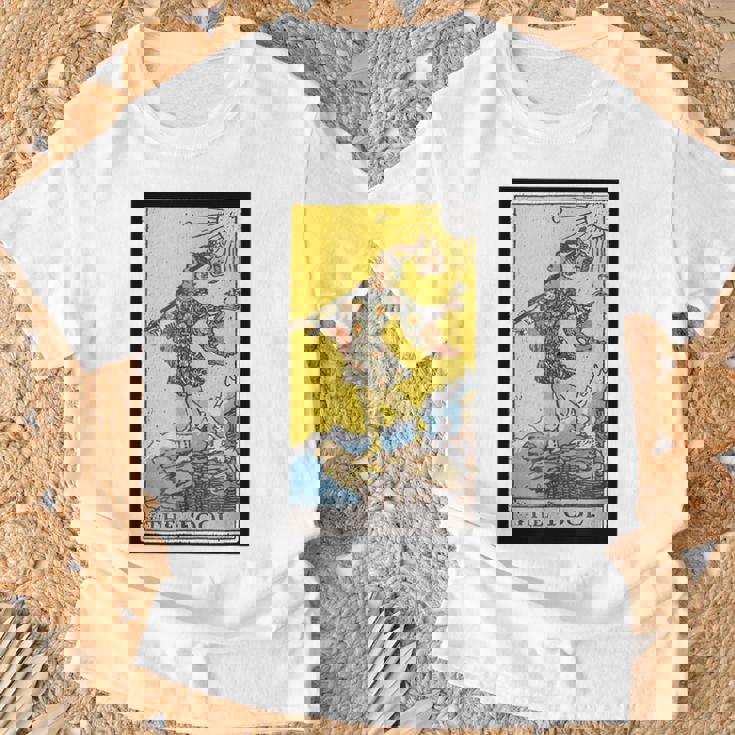 Carta Del Tarot El Loco Camiseta unisex Regalos para ancianos