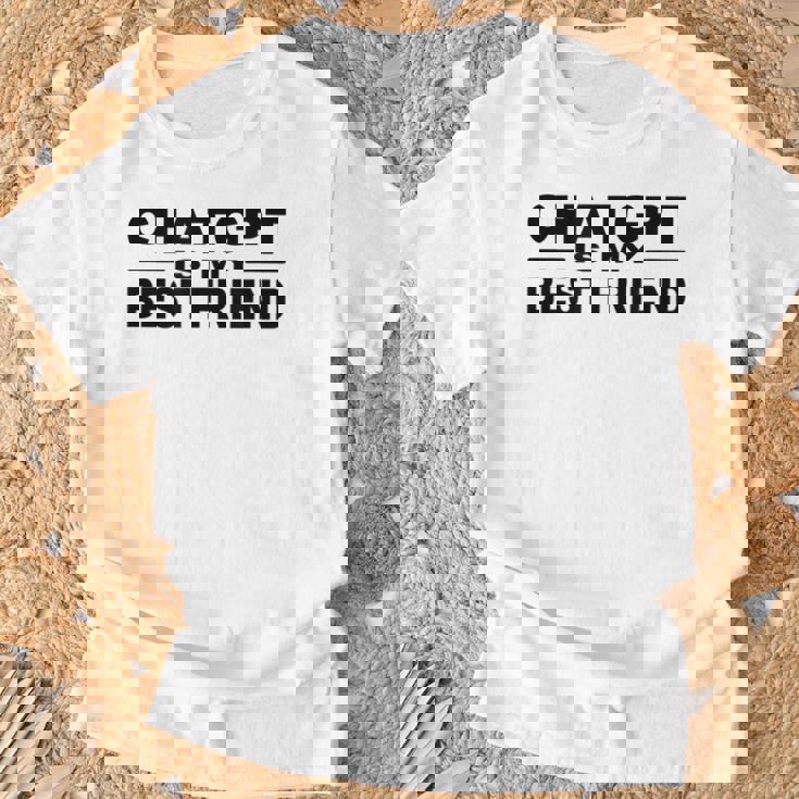 Chatgptは私の親友です Tシャツ 高齢者への贈り物