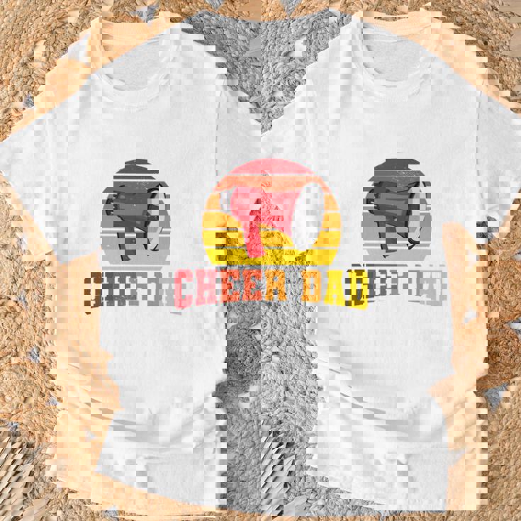 Cheer Dad チアリーディング 父の日 長袖tシャツ Tシャツ 高齢者への贈り物