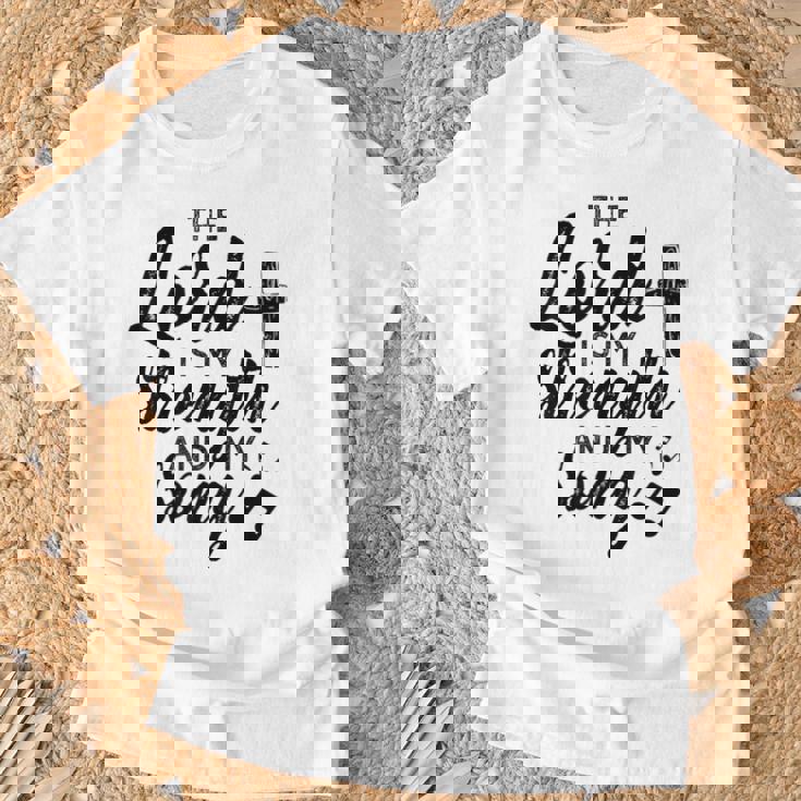 Christian The Lord Myong Mytrength Tシャツ 高齢者への贈り物