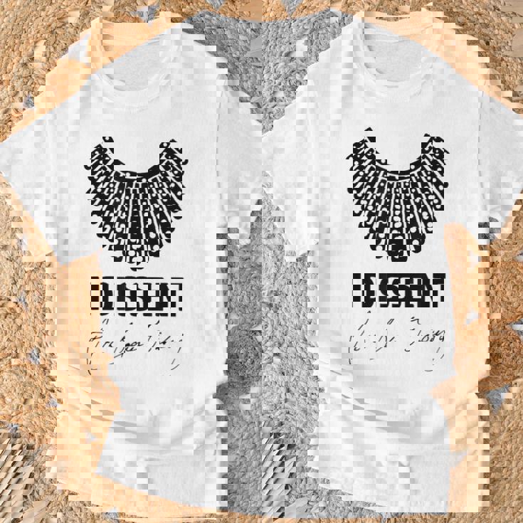 I Dissent Rbg Ruth Bader Ginsburg Derechos De La Igualdad Camiseta unisex Regalos para ancianos