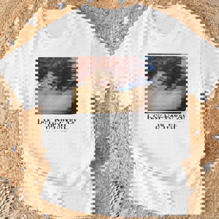 I Don't Know How But I Will – 堕天使 Tシャツ 高齢者への贈り物