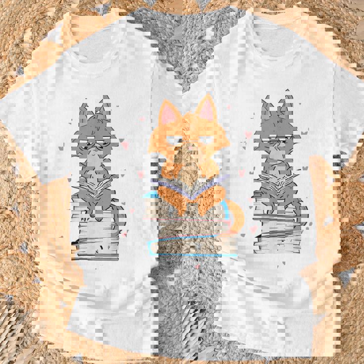 Cat & Amp Amp Book Lover シャツ 猫と本の愛好家 Tシャツ 高齢者への贈り物