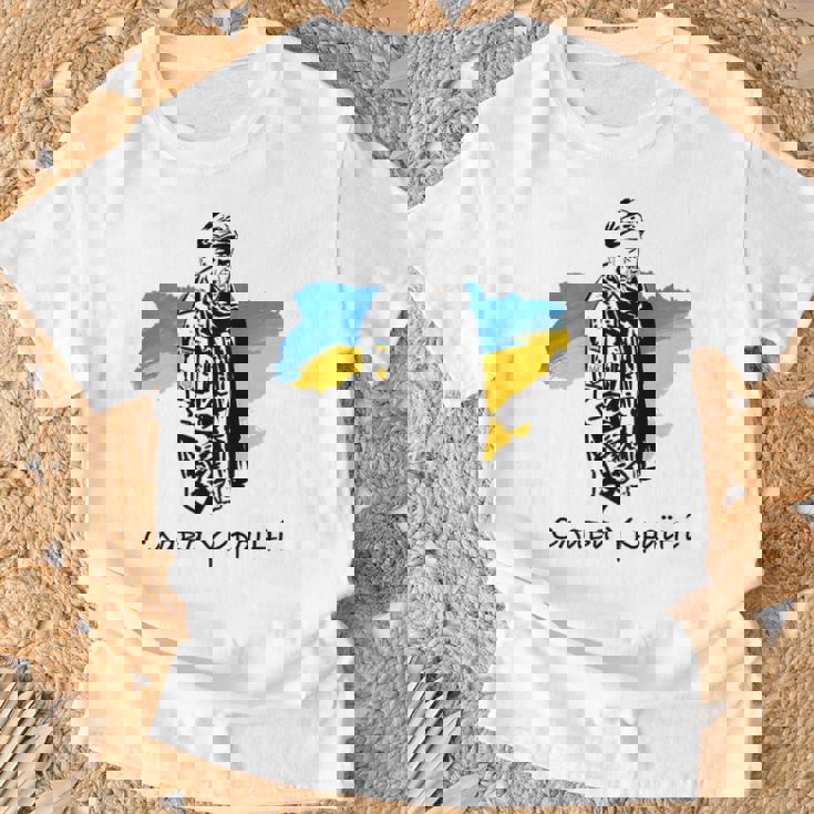 Glory To Heroes ウクライナ Tシャツ 高齢者への贈り物