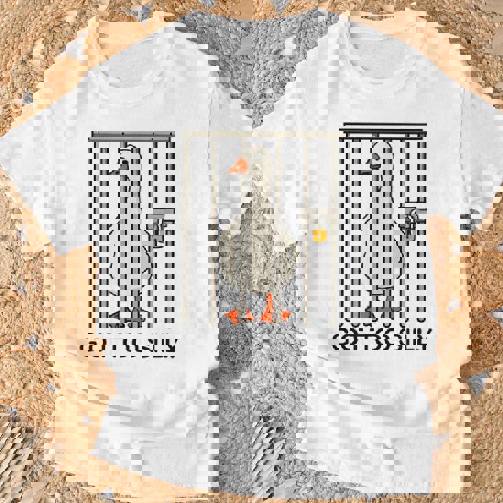Goose Got Tooilly Hilariousilly Goose Gese Duck Meme Tシャツ 高齢者への贈り物