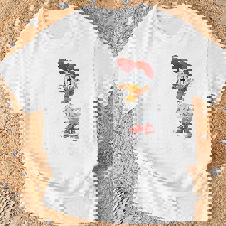 Groovige 年金ダック 年金受給者r ダック おかしな退職年金 Tシャツ 高齢者への贈り物