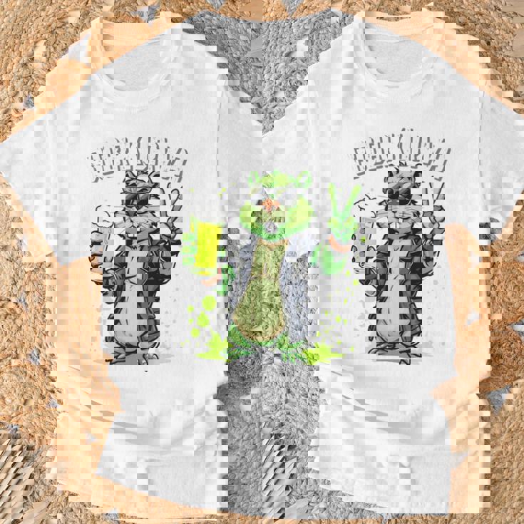 Groovy Polska Piwo Bobr Meme Bóbr Bober Kurwa Yes Pierdole 長袖tシャツ Tシャツ 高齢者への贈り物