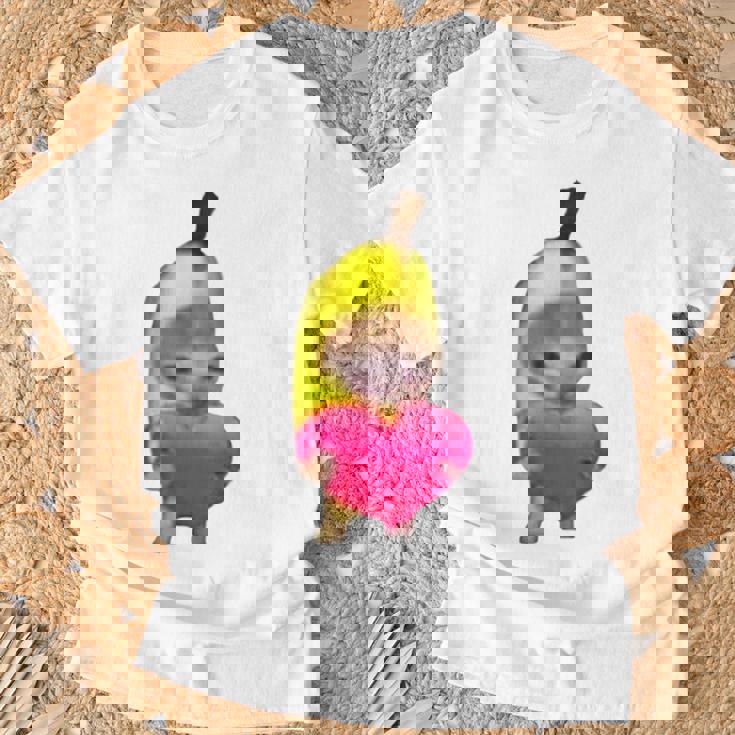 Happy Banana Cat Tシャツ 高齢者への贈り物