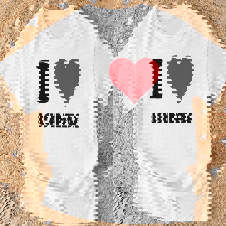 I Heart 内田ジャパンラブ 日本土産 Tシャツ 高齢者への贈り物