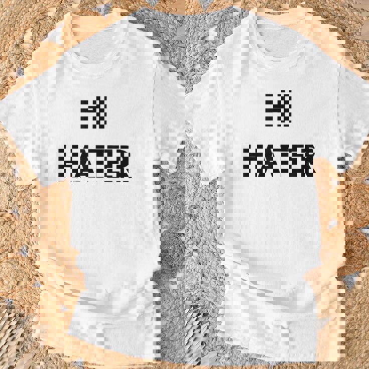 Hi Hater Bye Hater Tシャツ 高齢者への贈り物