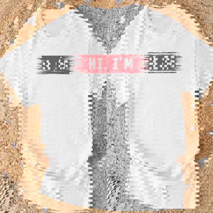 Hi I'm Tommy 名前 Tommy 長袖tシャツ Tシャツ 高齢者への贈り物