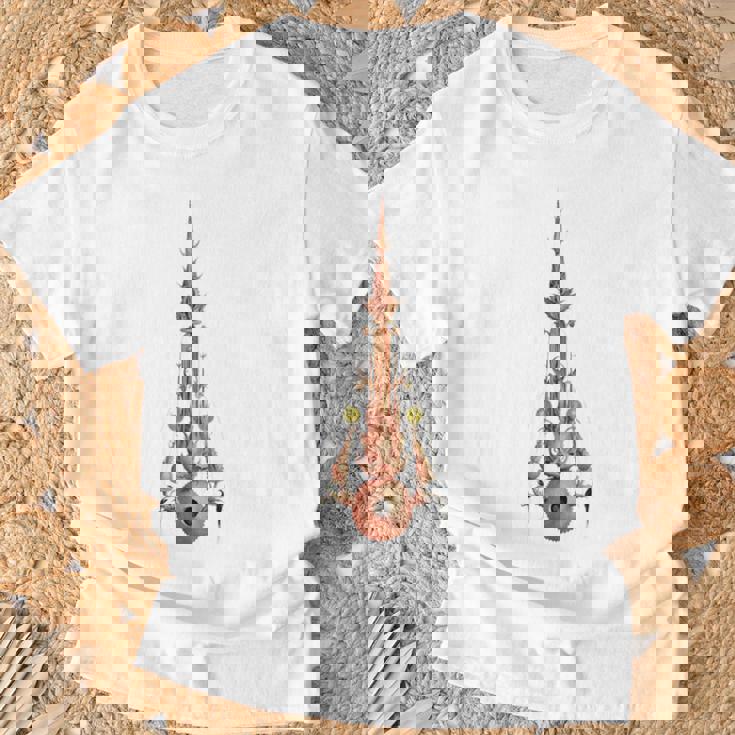 Hieronymus Bosch 生命の塔 地上の喜びの庭 Tシャツ 高齢者への贈り物