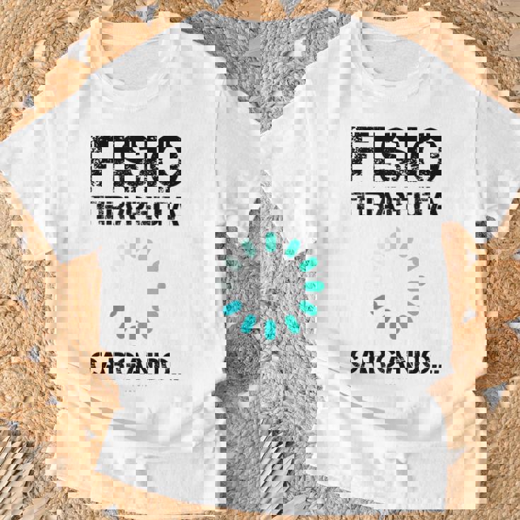 Hombre Fisio Terapeuta Cargando Regalo Hombre Manga Corta Camiseta unisex Regalos para ancianos