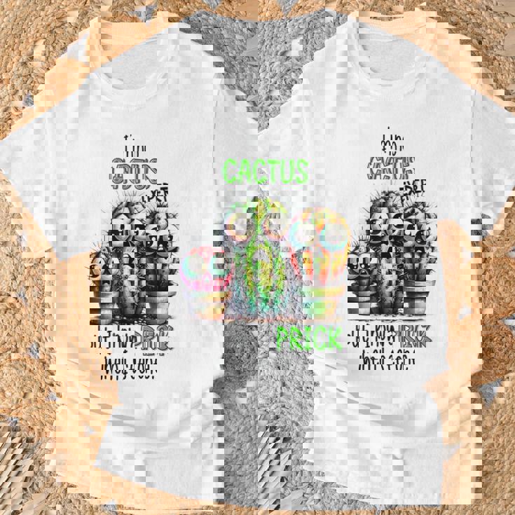 I'm No Cactus Expert But Know A Prick When Iee One Tシャツ 高齢者への贈り物