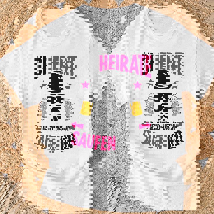 Ich Heirate Bräutigam tag Party Jga T-Shirt Geschenke für alte Männer