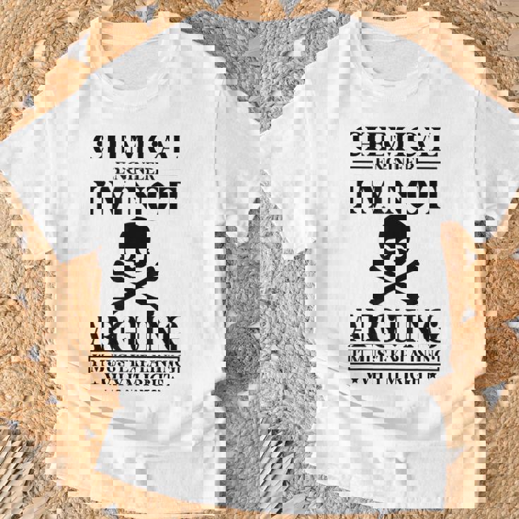 Ingeniero Químico Ingeniería En Ciencias Camiseta unisex Regalos para ancianos