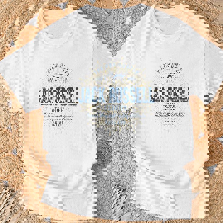 Jack Russell Terrier ヴィンテージジャック・ラッセル・テリア Tシャツ 高齢者への贈り物