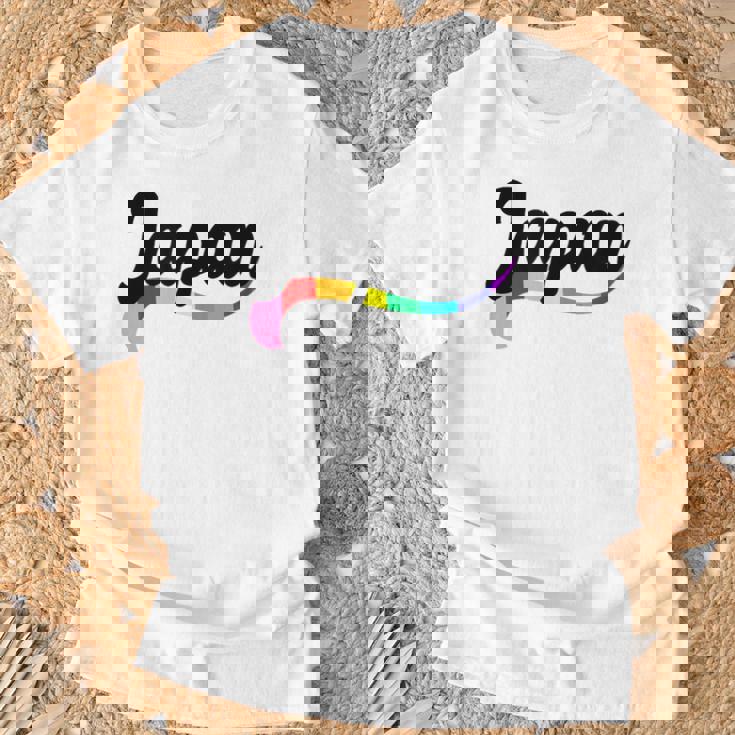 Japan ゲイ プライド Lgbtqi クィア 愛 東京 日本 ニッポン Tシャツ 高齢者への贈り物