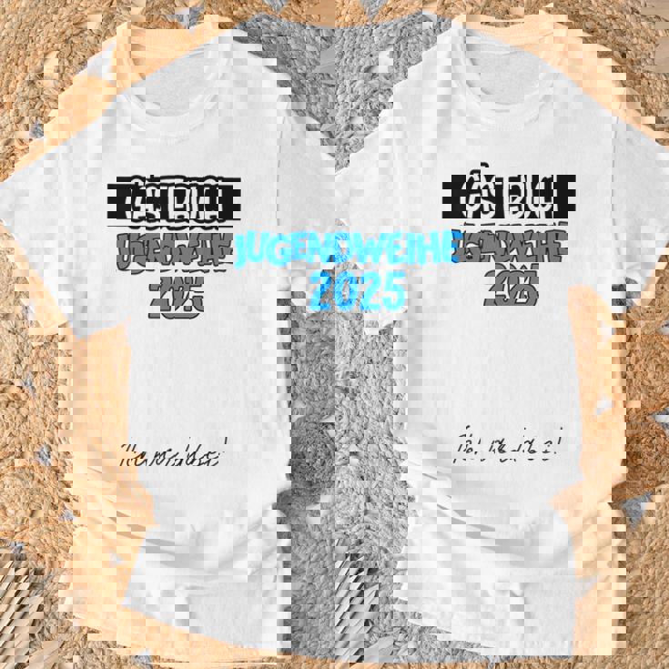 Jugendweihe 2025 Guest Book Ich War Dabei Für Jungs T-Shirt Geschenke für alte Männer
