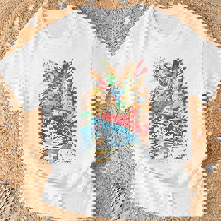 Justice Leaguetarburst T-Shirt Geschenke für alte Männer