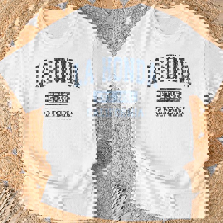 La Honda カリフォルニア Ca ビンテージ アスレチック スポーツデザイン Tシャツ 高齢者への贈り物