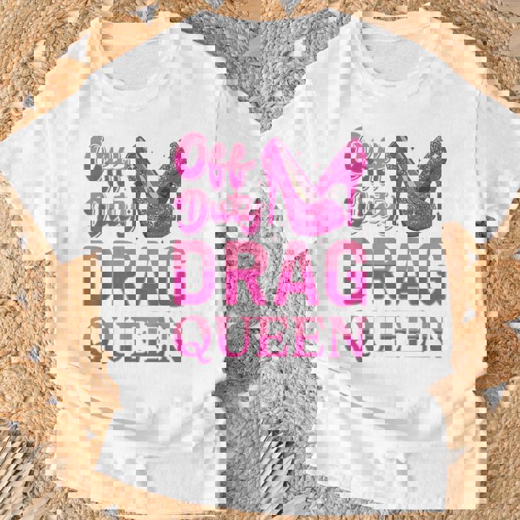 Lgbtqオフ会ドラァグクイーンプライド Tシャツ 高齢者への贈り物