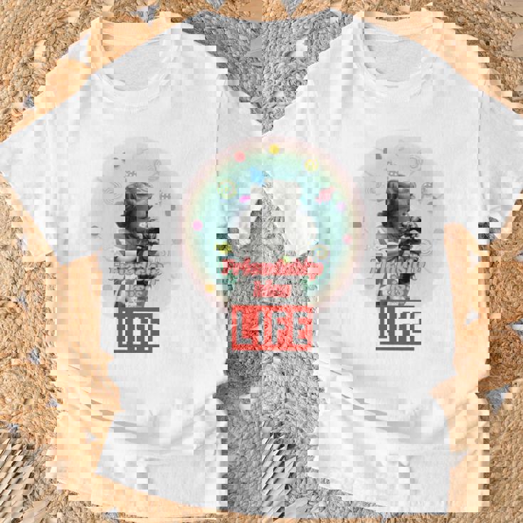 Life Picture Collection _ Friendship Kiss 02 長袖tシャツ Tシャツ 高齢者への贈り物