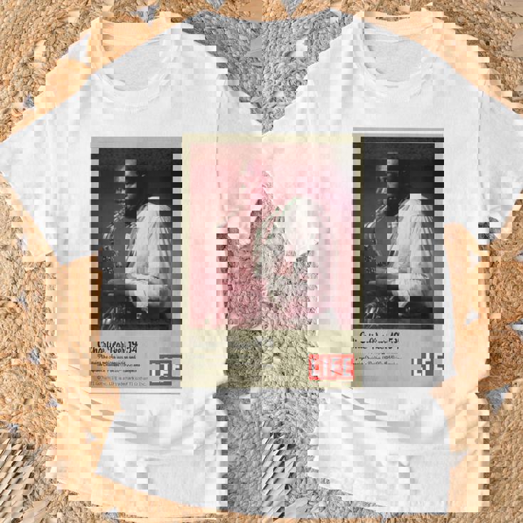 Life Picture Collection チャーリー パーカ ー ／ サックス（1） Tシャツ 高齢者への贈り物