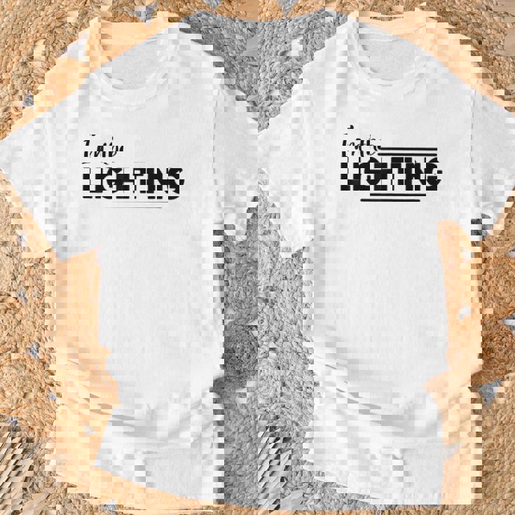 The Lightning The Thunder 面白いカップルマッチング Tシャツ 高齢者への贈り物