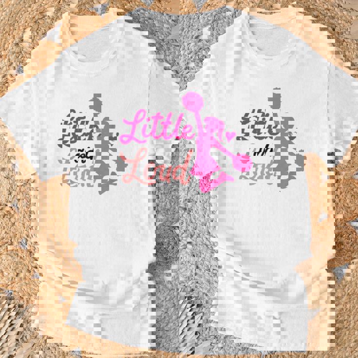 Little And Loud チアリーダー コスチューム チアリーディング 女の子 Tシャツ 高齢者への贈り物
