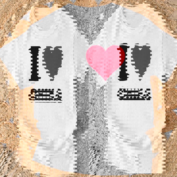 I Love Chika Tシャツ 高齢者への贈り物