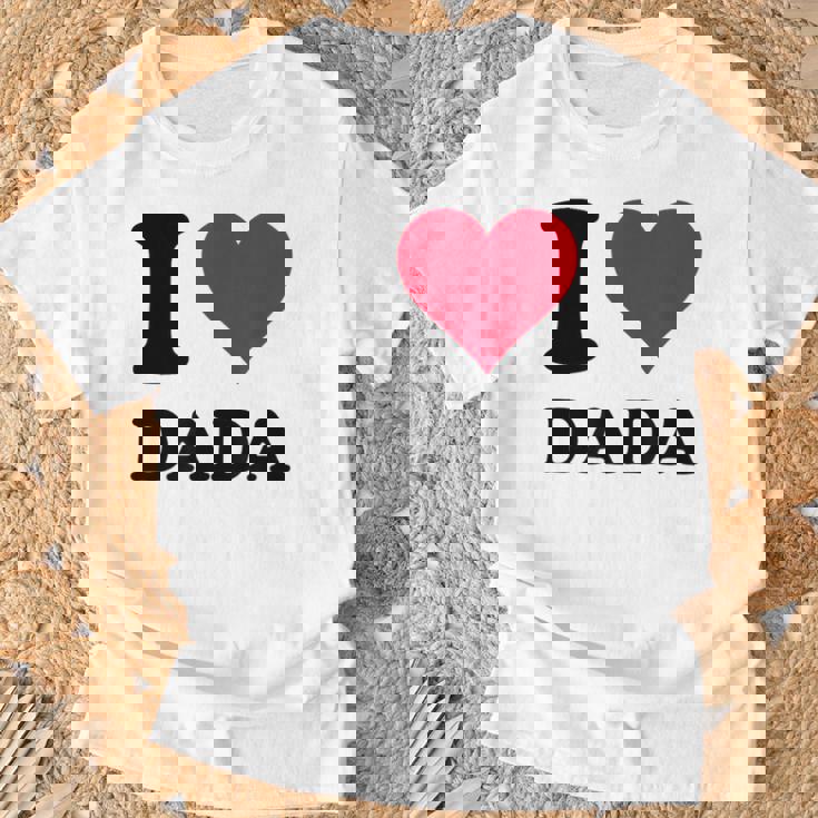 I Love Dada Tシャツ 高齢者への贈り物