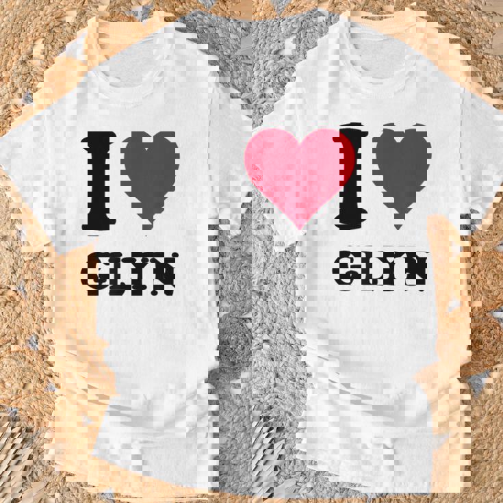 I Love Glyn Tシャツ 高齢者への贈り物