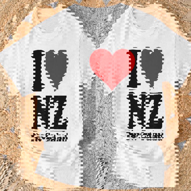 I Love Heart ニュージーランド Nz キウイマオリ文化 Tシャツ 高齢者への贈り物