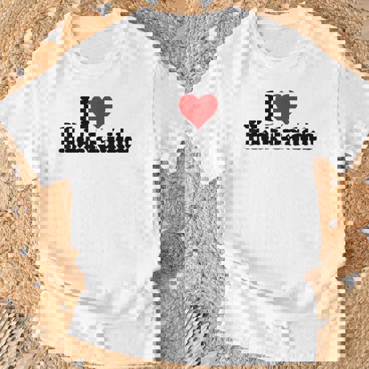 I Love Heart 北海道ジャパン Tシャツ 高齢者への贈り物