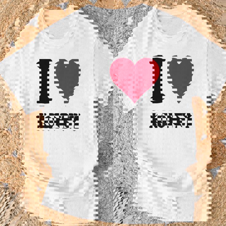 I Love Konny Tシャツ 高齢者への贈り物