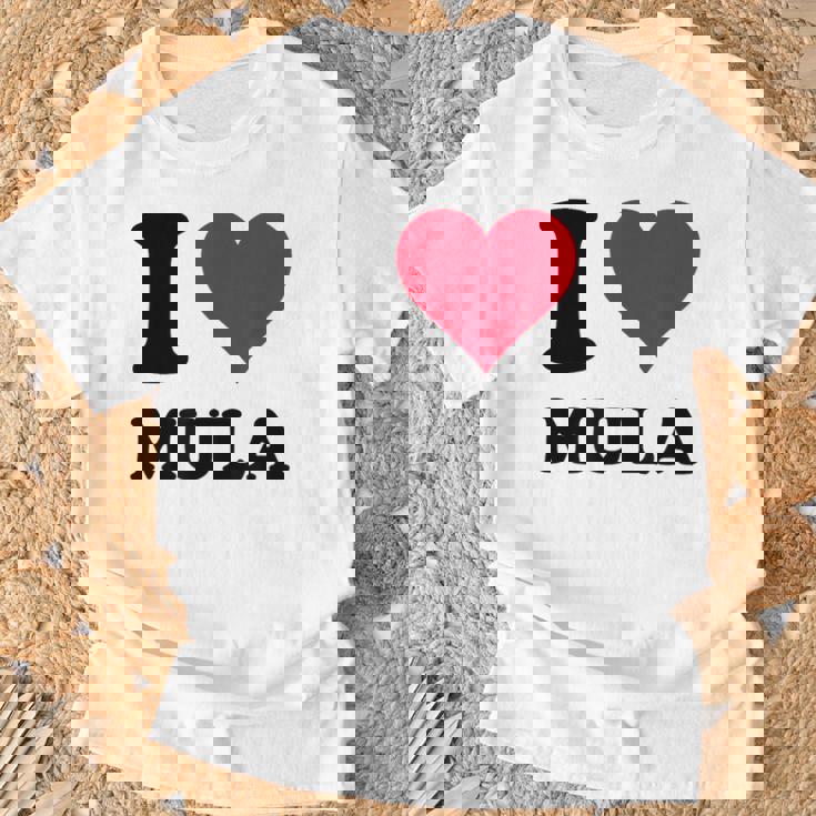 I Love Mula Tシャツ 高齢者への贈り物