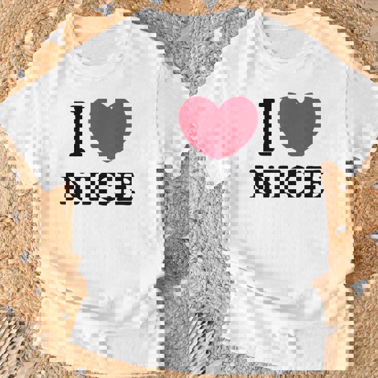 I Love Nice アイ・ラブ・ニース Tシャツ 高齢者への贈り物