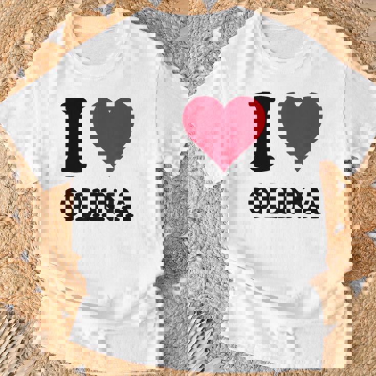 I Love Olina Tシャツ 高齢者への贈り物