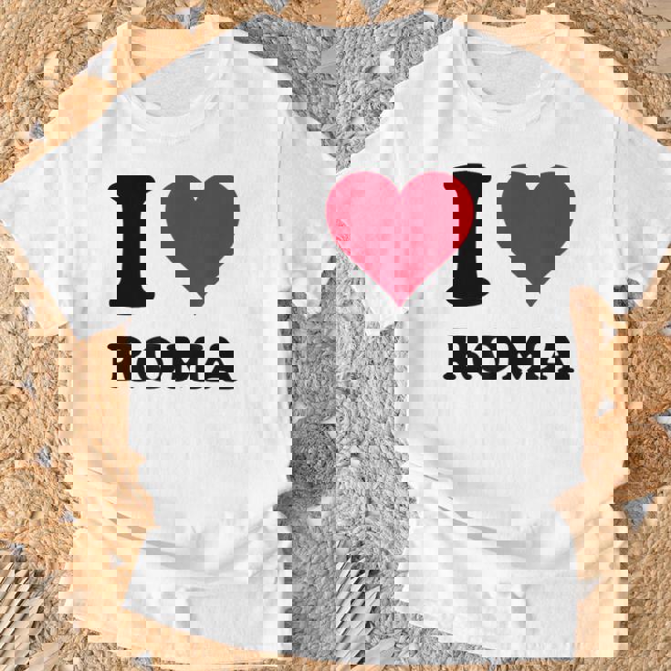 I Love Roma Tシャツ 高齢者への贈り物