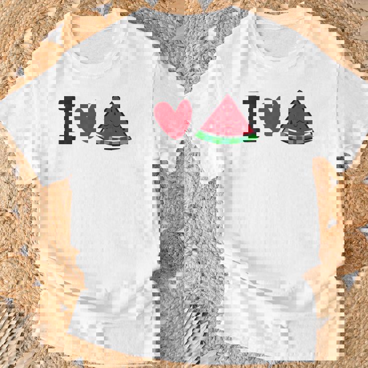 I Loveandíaerano Frutaandía Camiseta unisex Regalos para ancianos