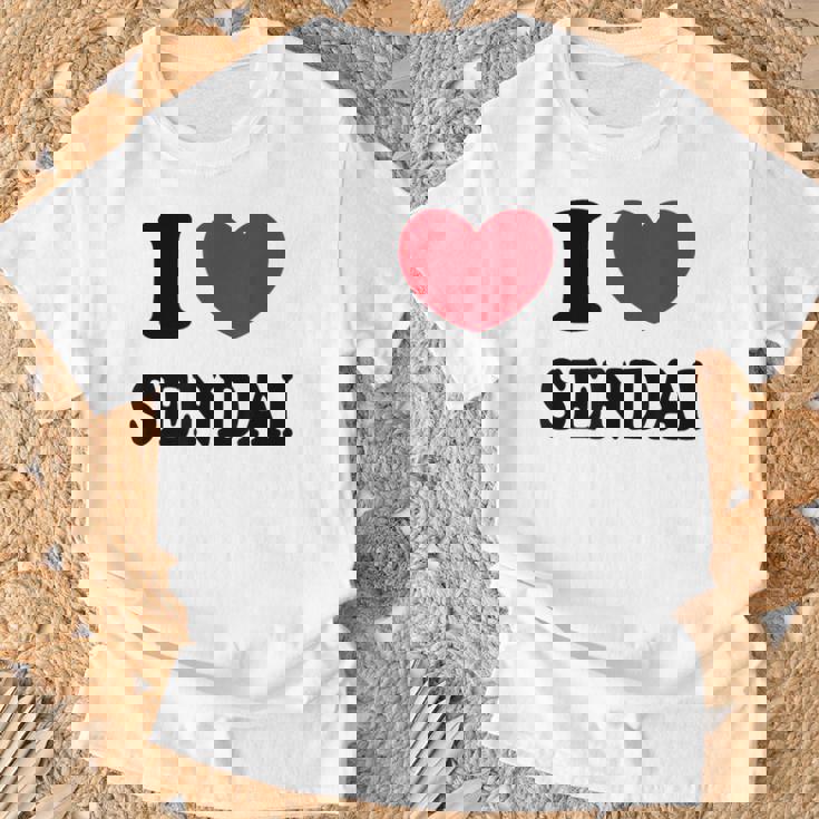 I Loveendai 仙台大好き Tシャツ 高齢者への贈り物