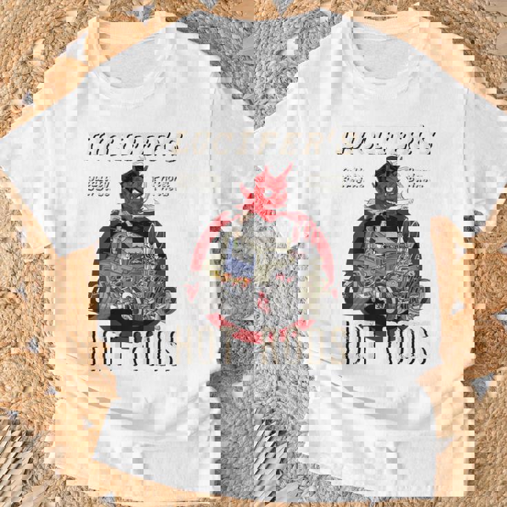 Lucifer's Hot Rodhop ロカビリー Prison Price ラットロッド Tシャツ 高齢者への贈り物