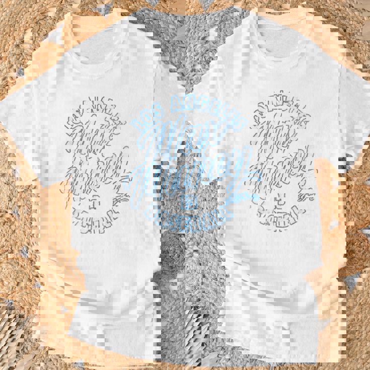 Max Muncy ロサンゼルス 野球 ヴィンテージ 筆記体 Mlbpa Tシャツ 高齢者への贈り物